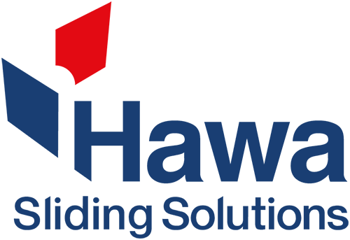 HAWA logo featuring a stylized red triangle above the dark blue word 'HAWA'.