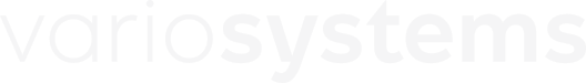 Variosystems company logo.